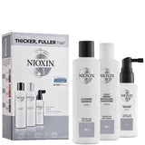 Nioxin -Part System 1 Trial Kit for Natural Hair with Light Thinning - Nioxin