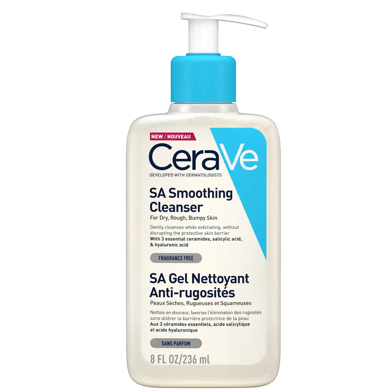 CeraVe SA Smoothing Cleanser 236ml - CeraVe
