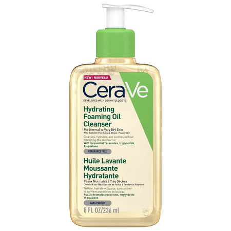 CeraVe Hydrating Foaming Oil Cleanser 236ml - CeraVe