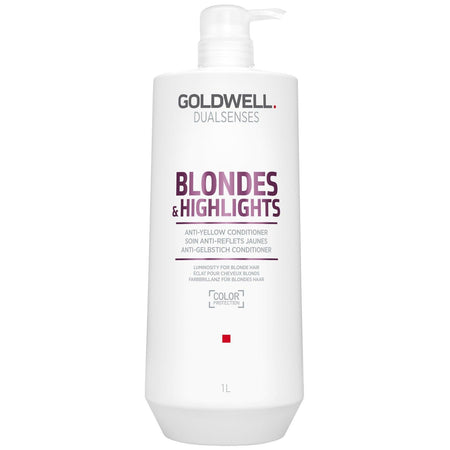 Goldwell Dualsenses Blonde & Highlights Anti-Yellow Conditioner 1000ml - Goldwell