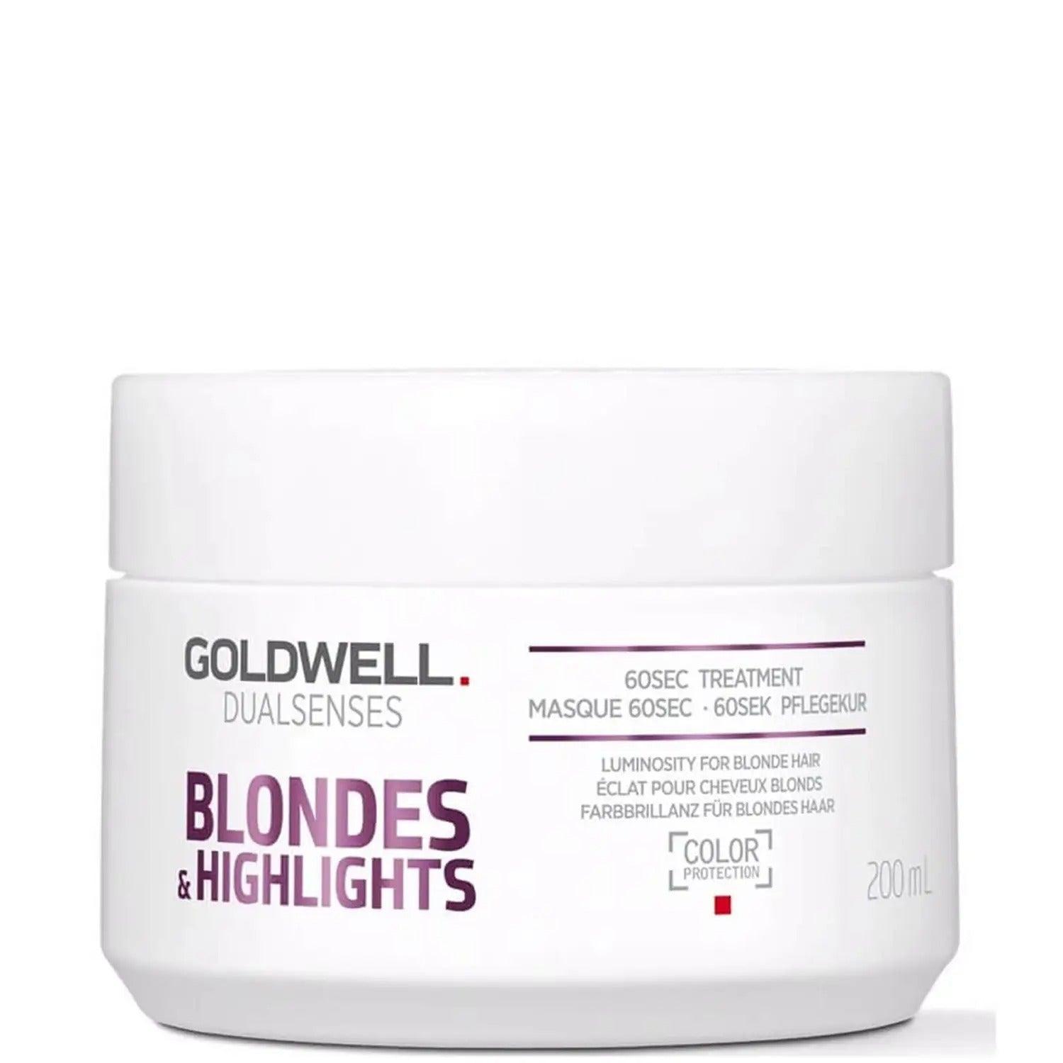 Goldwell Dualsenses Blondes & Highlights 60sec Treatment 200ml - Goldwell