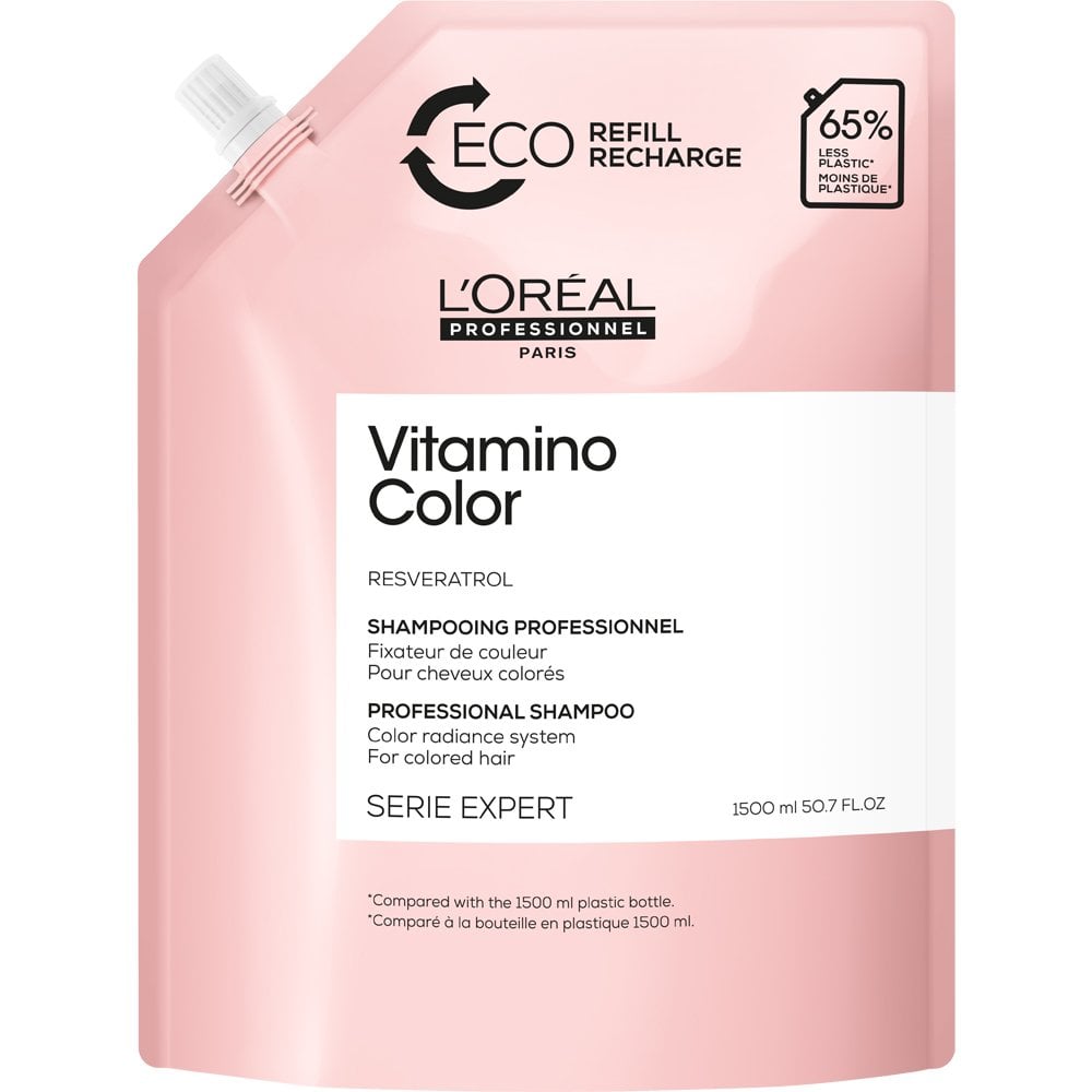 L'Oréal Vitamino Color Shampoo Refill 1.5L HWS Beauty