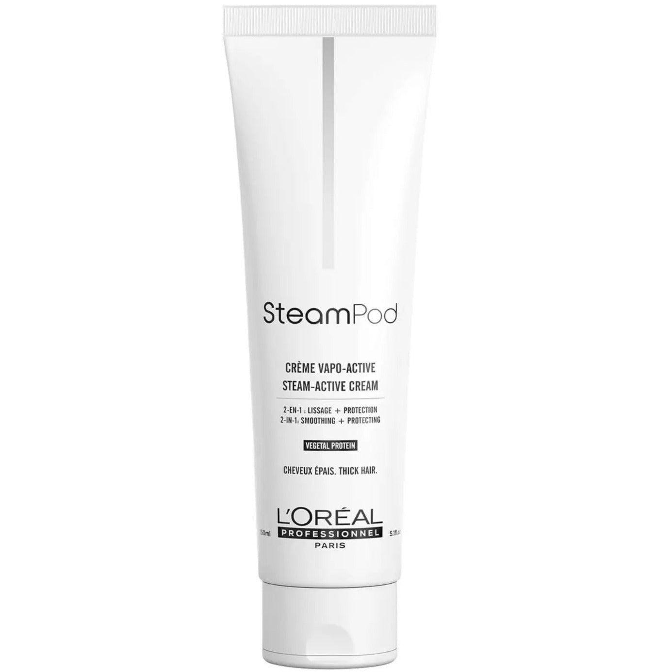 L’Oreal Professionnel Steampod Steam-Active Cream - Thick Hair 150ml - L'Oreal