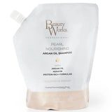 Beauty Works Pearl Nourishing Argan Oil Shampoo 500ml Refill