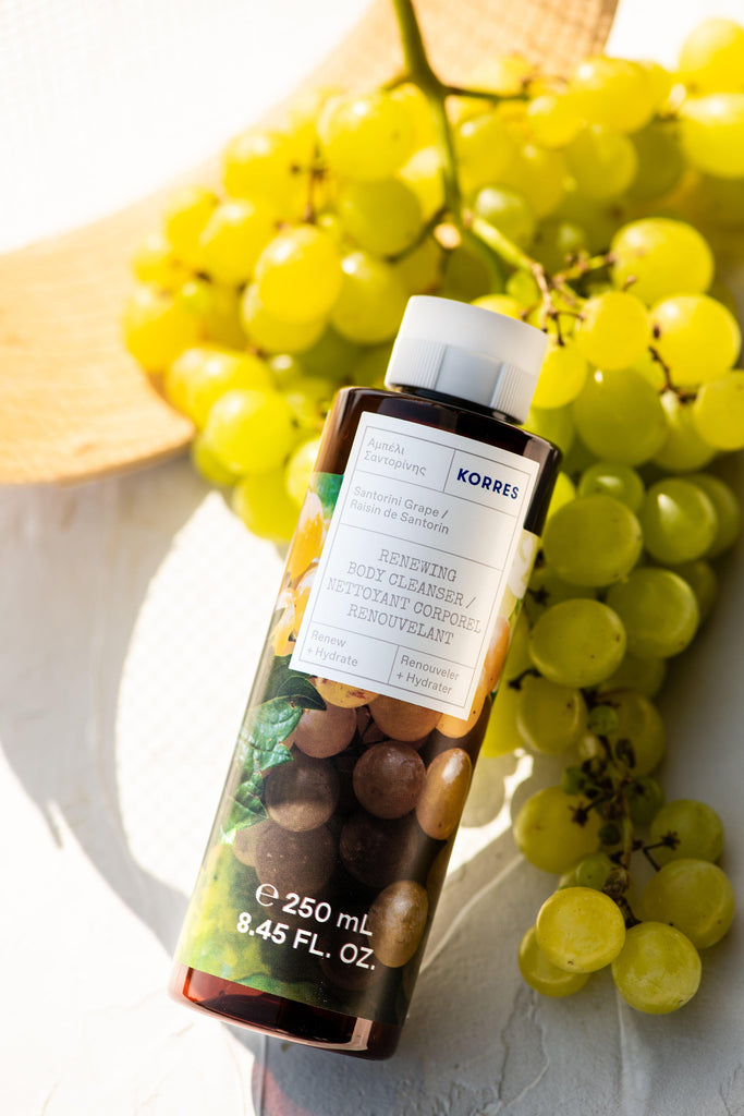 KORRES Santorini Grape Renweing Body Cleanser HWS Beauty